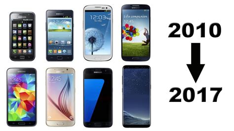 oldest samsung phones|Here's every Galaxy S phone since 2010 .